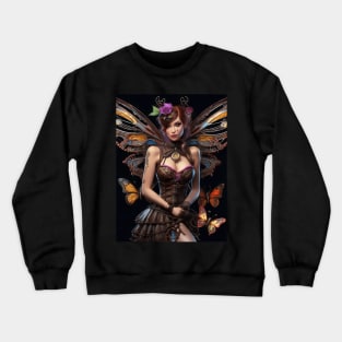 Steampunk Fairy - Angela Crewneck Sweatshirt